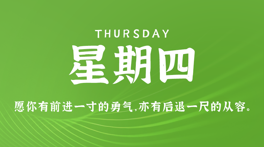 02日20日，星期四，在这里每天60秒读懂世界！